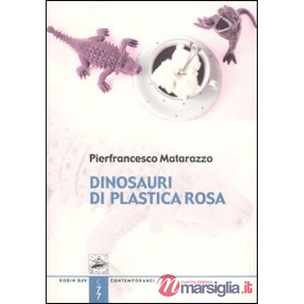 Dinosauri di plastica rosa