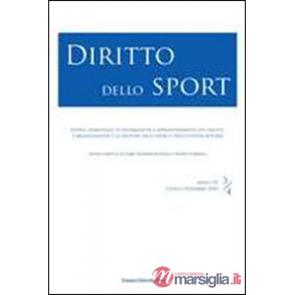 Diritto dello sport (2010) vol. 3-4