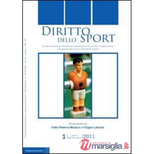 Diritto dello sport (2011). Vol. 1