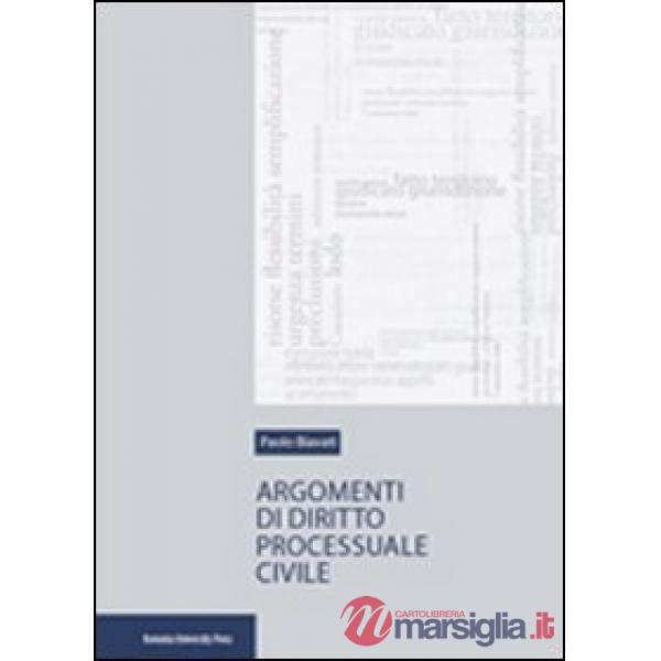 Argomenti di diritto processuale civile