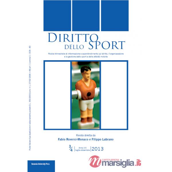 Diritto dello sport (2013) vol. 3-4