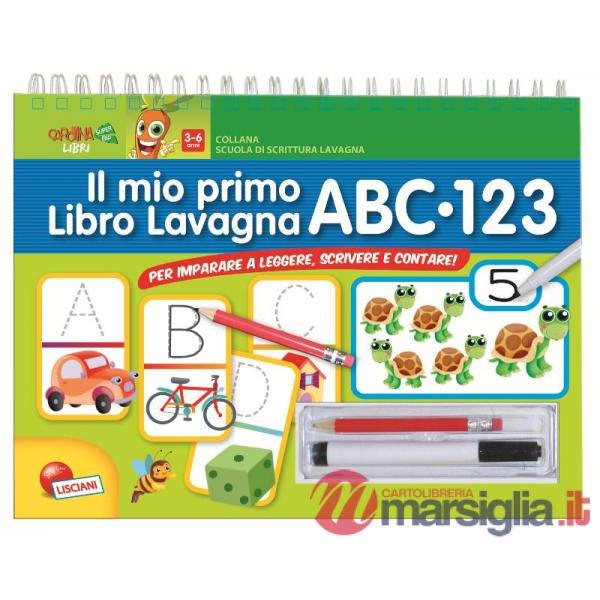 ABC-123. LIBRO LAVAGNA. CON GADGET