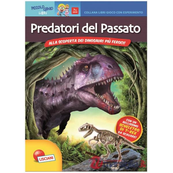 MAXI LIBRO KIT ESPERIMENTO DINO PREDATORI