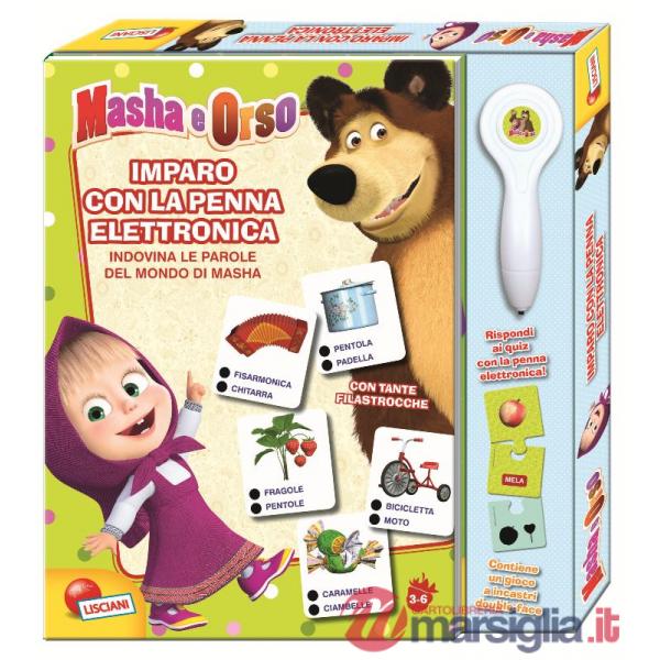 IMPARO CON LA PENNA ELETTRONICA. MASHA E ORSO. CON