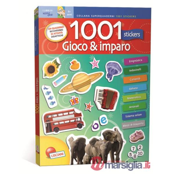 1001 STICKERS. GIOCO & IMPARO