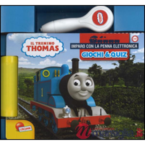 THOMAS E FRIENDS LIBRO PENNA GIOCHI E QUIZ