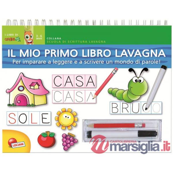 LETTERE E PAROLE. LIBRO LAVAGNA. EDIZ. ILLUSTRATA.