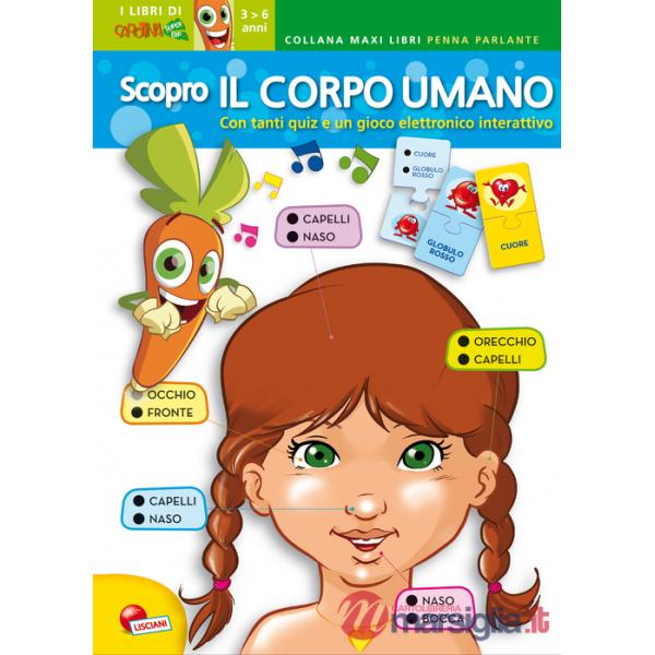 LIBRO MAXI CAROTINA PENNA PARLANTE IMPARO CON IL C