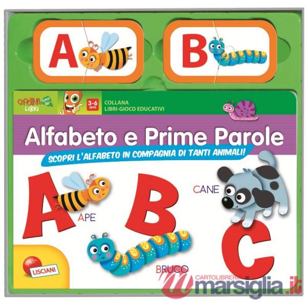 LIBROGIOCO EDUCATIVO ALFABETO E PAROLE