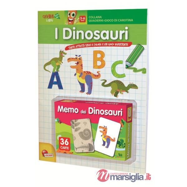 CAROTINA QUADERNO-GIOCO I DINOSAURI. EDIZ. ILLUSTR