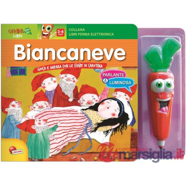 BIANCANEVE. LIBRO PENNA PARLANTE CAROTINA. EDIZ. I