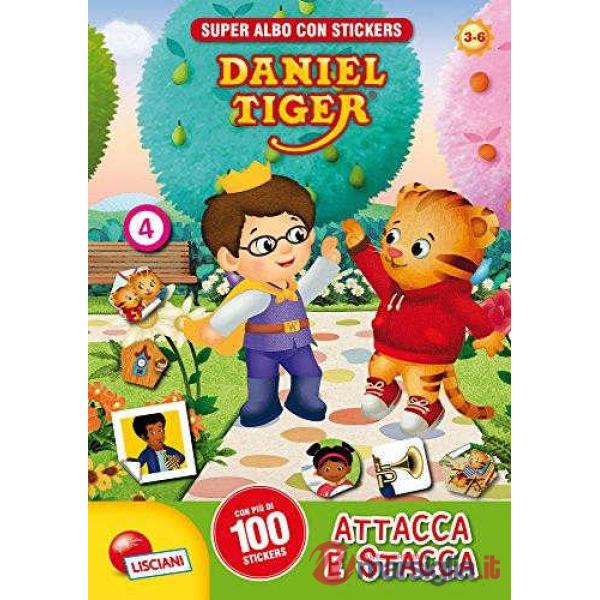 DANIEL TIGER ALBO ATTACCA E STACCA