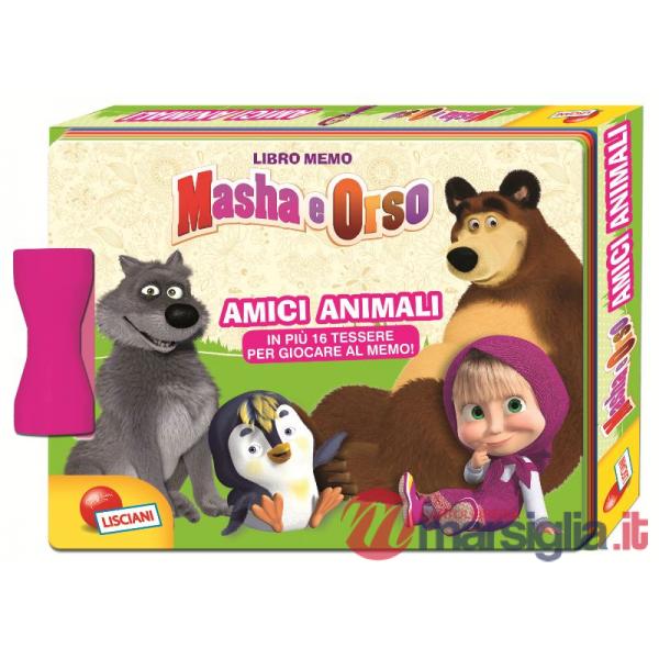 MASHA E ORSO. AMICI ANIMALI. CON 16 TESSERE PER GI