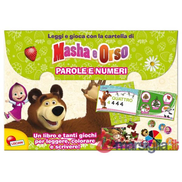 MASHA E ORSO. PAROLE E NUMERI. EDIZ. ILLUSTRATA. C