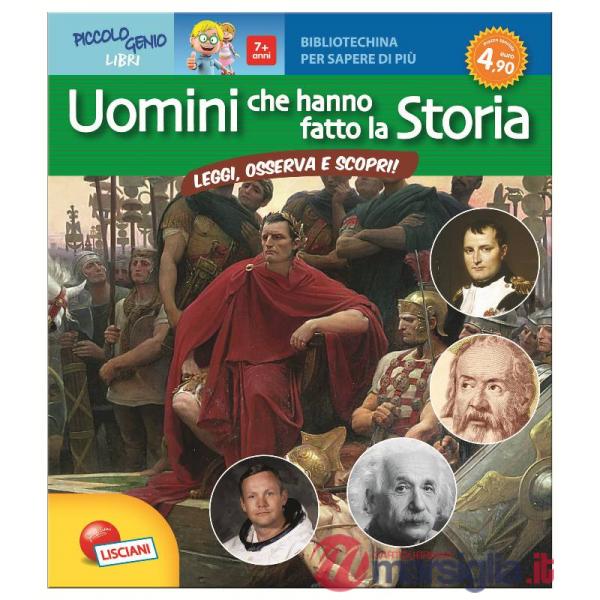 BIBLIOTECHINA UOMINI CHE HANNO FATTO LA STORIA