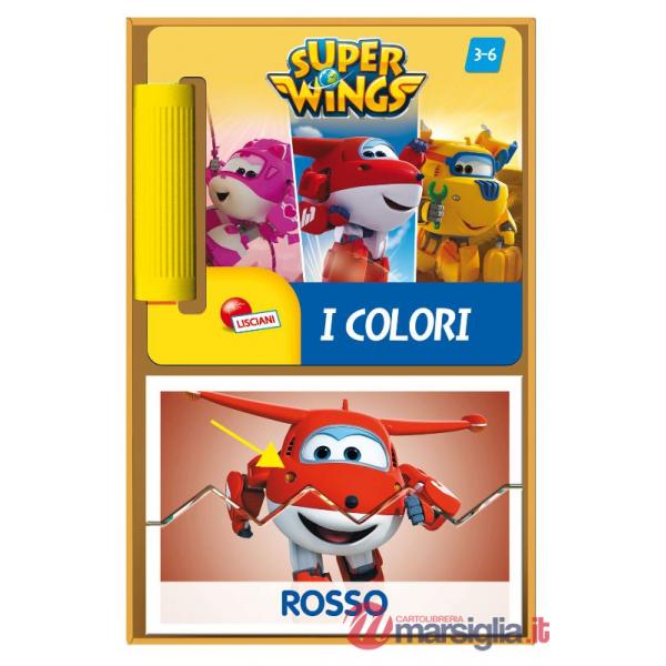SUPER WINGS LIBROGIOCO I COLORI