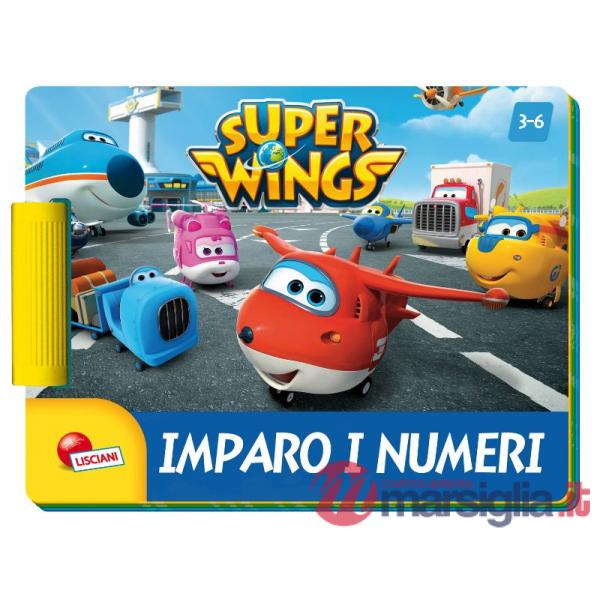 SUPER WINGS LIBROGIOCO PLUS IMPARO I NUMERI