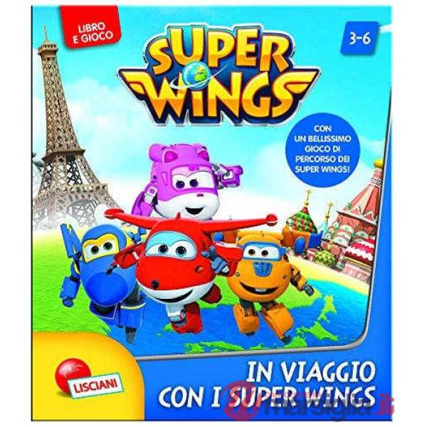 SUPER WINGS LIBROGIOCO SUPER IN VIAGGIO CON I SUPER WINGS