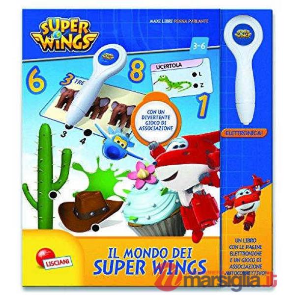 SUPER WINGS MAXILIBRO PENNA ELETTRONICA IL MONDO DI SUPER WINGS