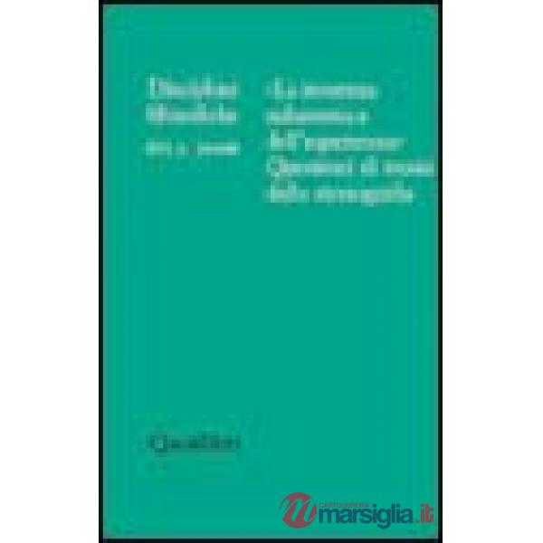 Discipline filosofiche (2006). Ediz. illustrata. Vol. 1: «La struttura subatomica dell'esperienza». Questioni di teoria della st