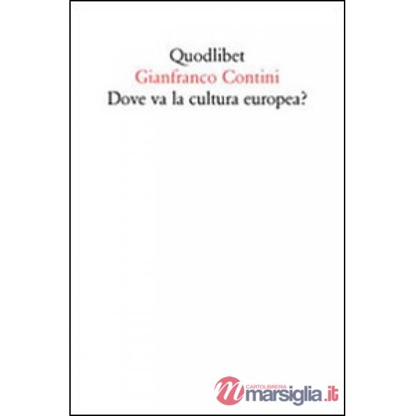 Dove va la cultura europea? Relazione sulle cose di Ginevra