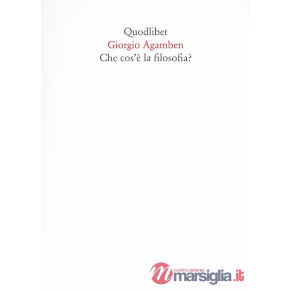 Che cos'è la filosofia?