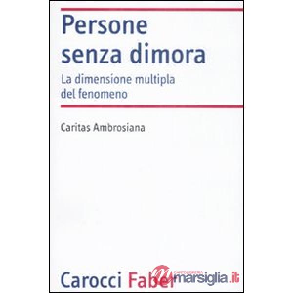 Persone senza dimora. La dimensione multipla del fenomeno (Le)