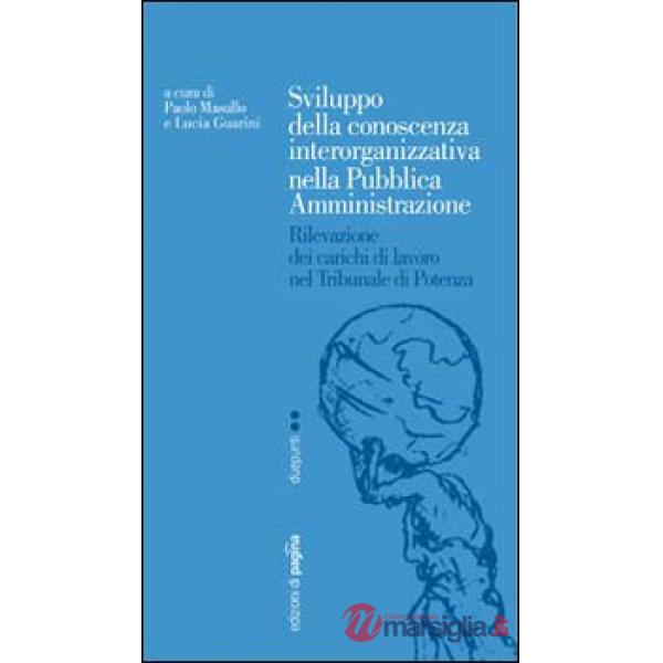 Sviluppo della conoscenza interorganizzativa nella pubblica amministrazione. Rilevazione dei carichi di lavoro nel tribunale di 