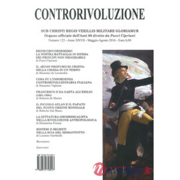 Controrivoluzione (2016). Vol. 125