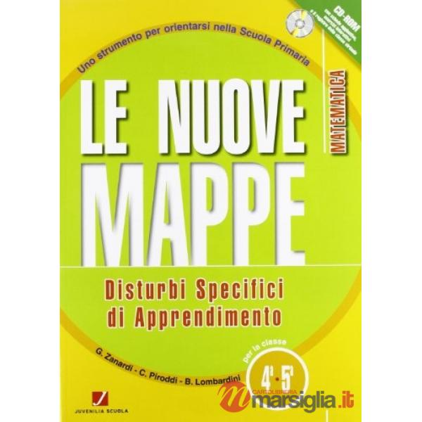NUOVE MAPPE DSA MATEMATICA CL. 4, 5 VOLUME + CD