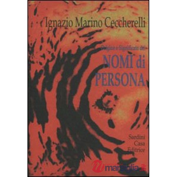 Origine e significato dei nomi di persona