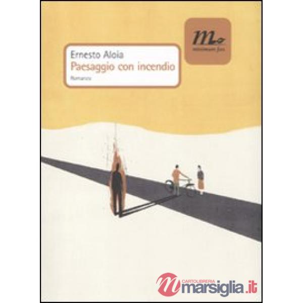 Paesaggio con incendio