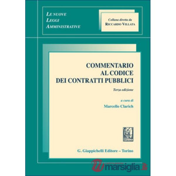 Commentario al codice dei contratti pubblici
