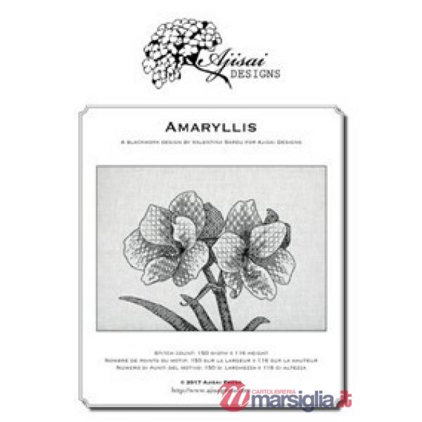 Amaryllis. A blackwork design. Ediz. italiana, inglese e francese