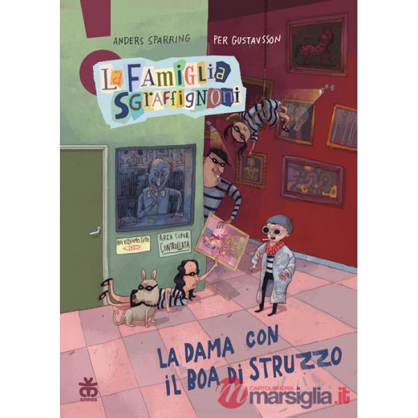 Dama con il boa di struzzo. La famiglia Sgraffignoni. Ediz. ad alta leggibilità (La)