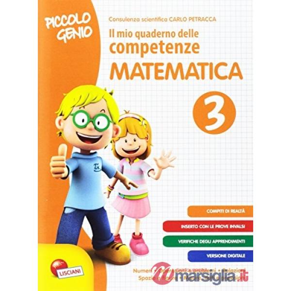 PICCOLO GENIO QUADERNO COMPETENZE MATEMATICA 3
