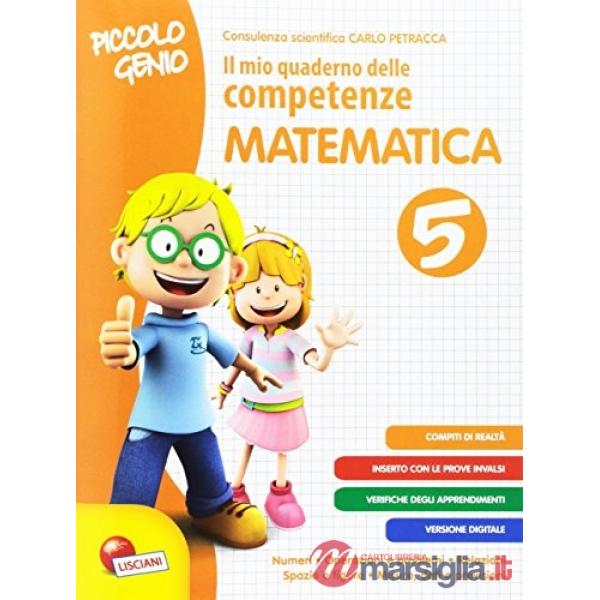 PICCOLO GENIO QUADERNO COMPETENZE MATEMATICA 5