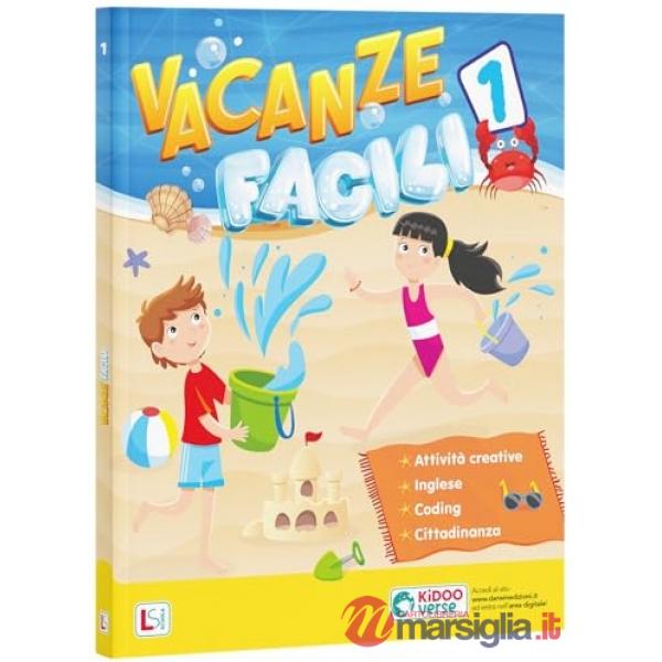 KIT SUPER VACANZE FACILI 1 2026 - CON QUADERNI - CON NARRATIVA + PROVE