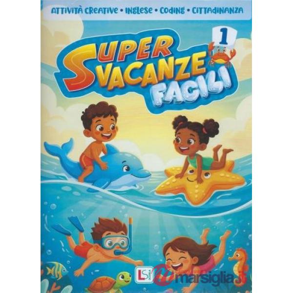 KIT SUPER VACANZE FACILI 1 2026 - SENZA QUADERNI - CON NARRATIVA + PRO
