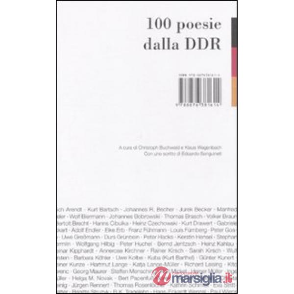 100 poesie dalla DDR