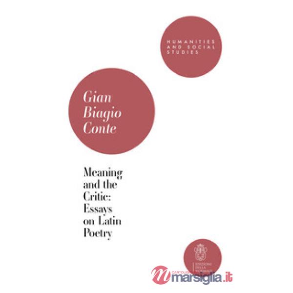Meaning and the critic: essays on latin poetry