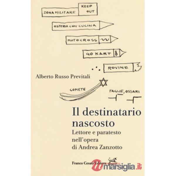 Destinatario nascosto. Lettore e paratesto nell'opera di Andrea Zanzotto (Il)