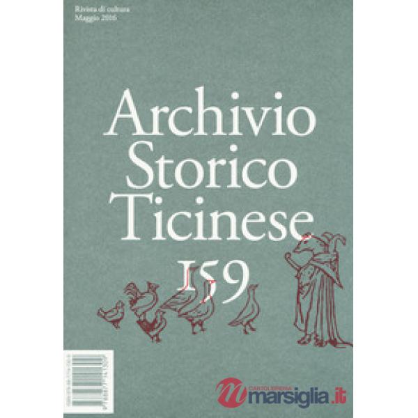Archivio storico ticinese. Vol. 159