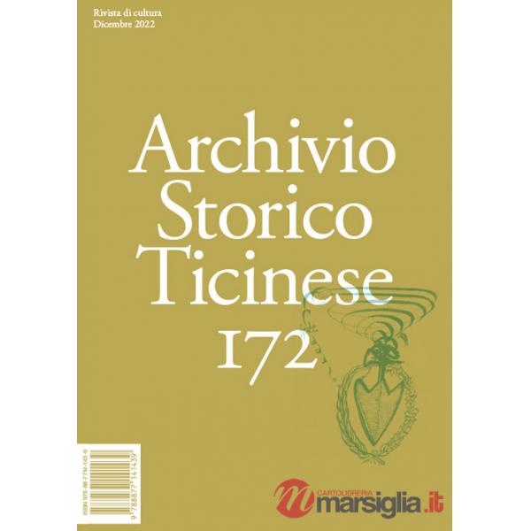 Archivio storico ticinese. Vol. 172