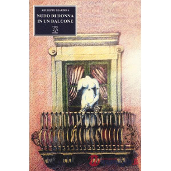 Nudo di donna in un balcone