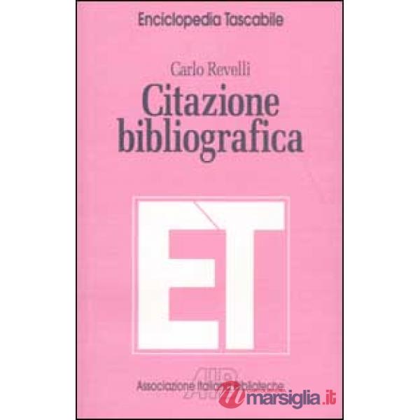 Citazione bibliografica