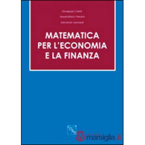 Matematica per l'economia e la finanza