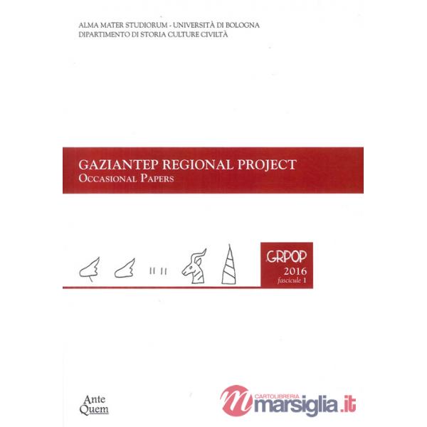 Gaziantep regional project. Occasional papers. Report on the 2011 and 2012 excavations in area F GRPOP (2016). Vol. 1