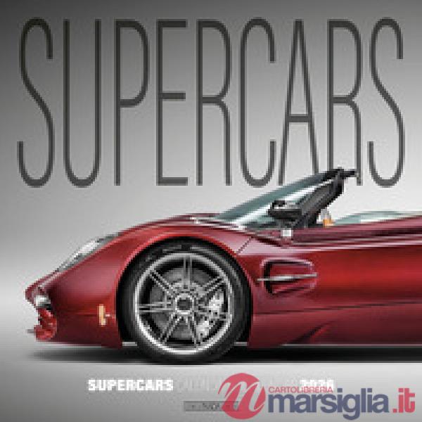 Supercars calendario 2026 da parete. Ediz. italiana e inglese