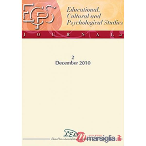 Journal of educational, cultural and psychological studies (ECPS Journal) (2010). Ediz. italiana e inglese. Vol. 2